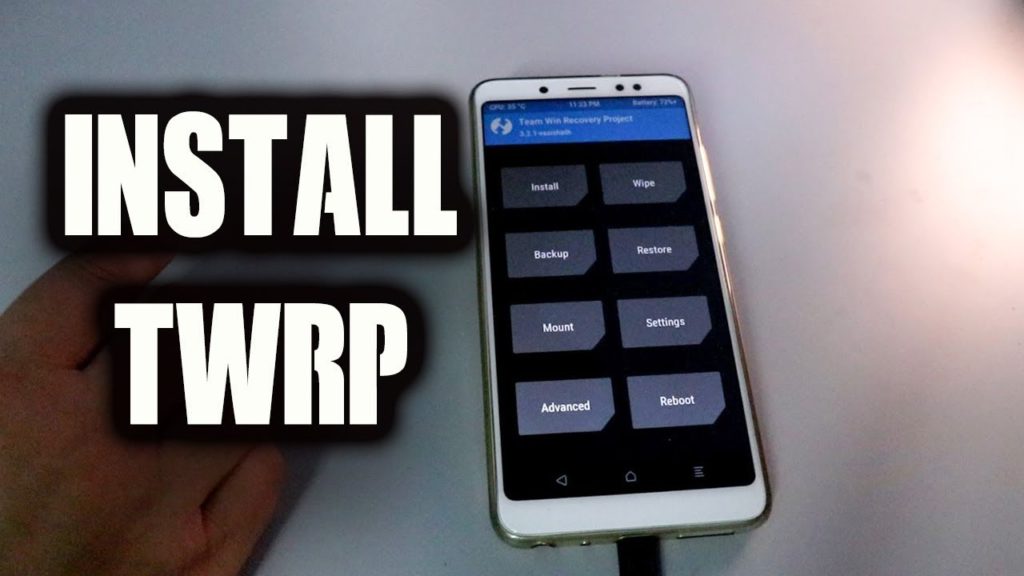 install twrp android