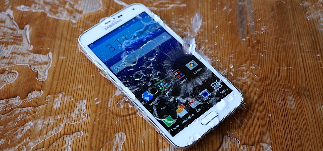 Did your Galaxy smartphone get wet? 1