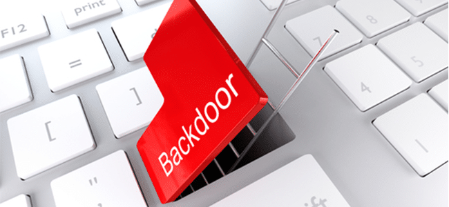 php code hacked to backdoors to