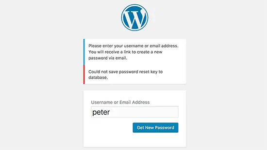 How to Fix Password Reset Key Error in WordPress 6