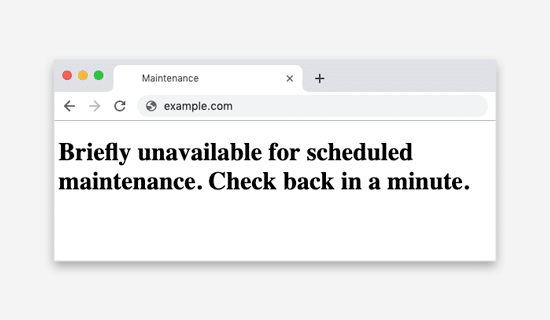 How to fix briefly unavailable for scheduled maintenance error in WordPress 16