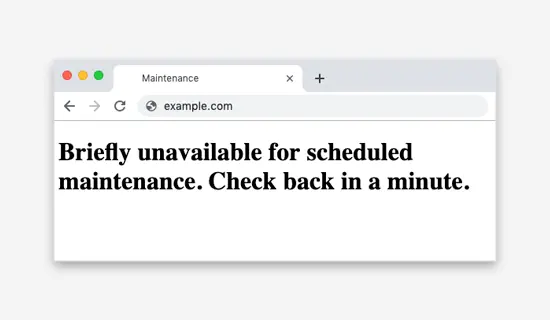 How to fix briefly unavailable for scheduled maintenance error in WordPress 16