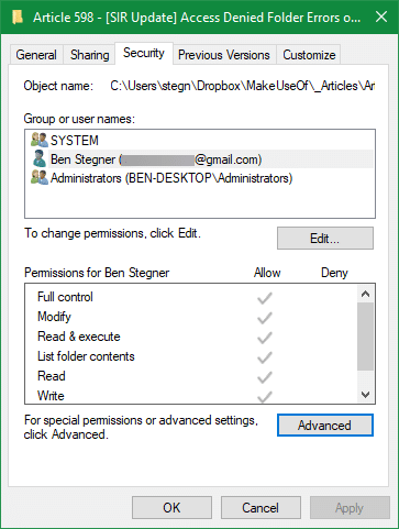 “Access Denied” Folder Errors on Windows 10? 5 Easy Fixes 19