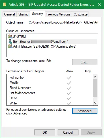 “Access Denied” Folder Errors on Windows 10? 5 Easy Fixes 19