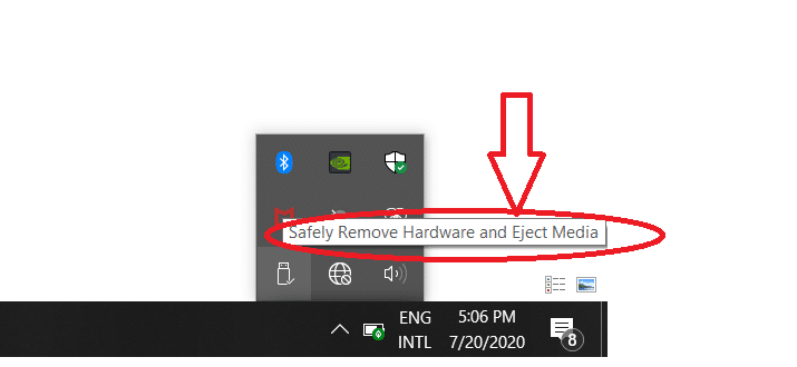 Safely Remove Hardware not working in Window 10 45