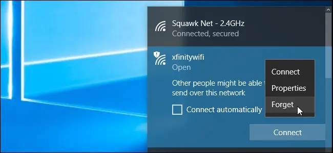 How to Delete a Saved Wi-Fi Network on Windows 10 18