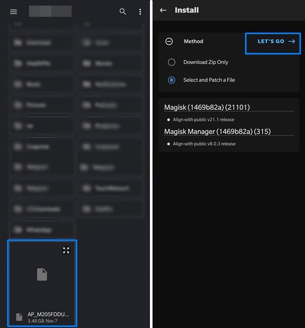 Extract boot.img from boot.img.lz4 and Root Samsung