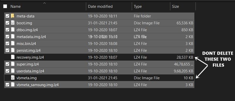 Extract boot.img from boot.img.lz4 and Root Samsung