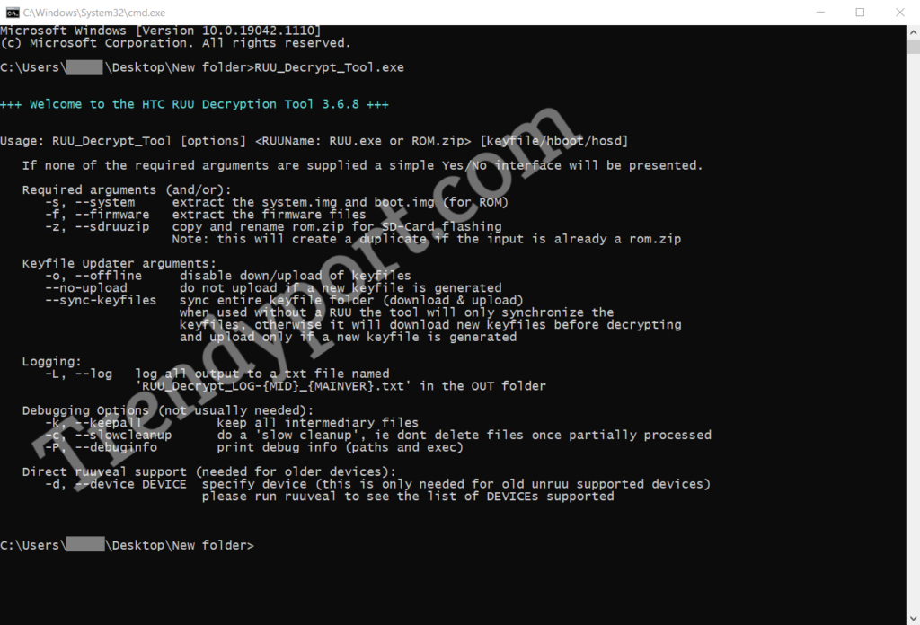 How to Extract Boot.img from HTC RUU Firmware 4