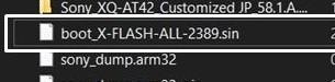 How to Extract Sony Boot.sin and get the Stock Boot.img File 4