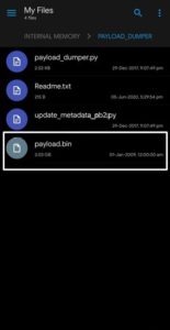 How to Extract payload.bin and get the stock boot image file - TrendyPort