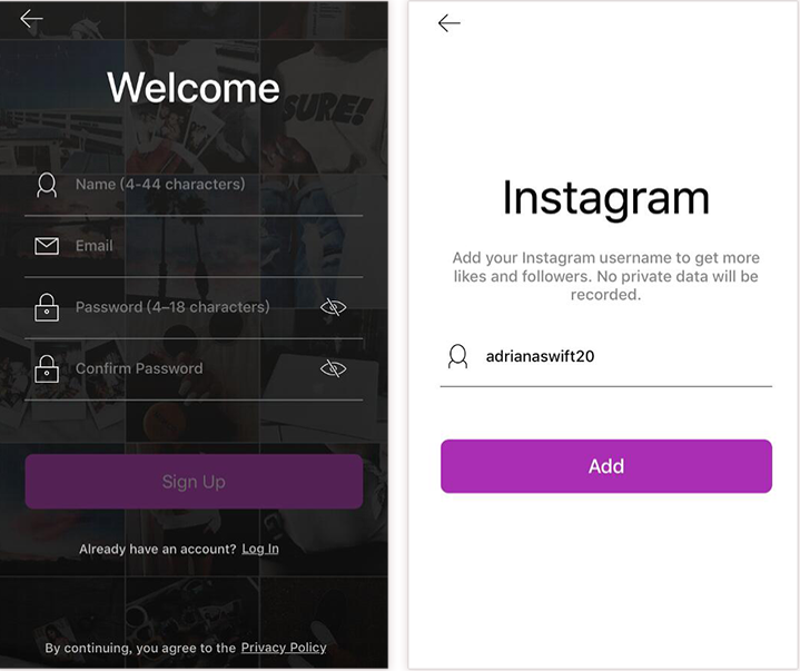 Get free Instagram followers with Getinsup