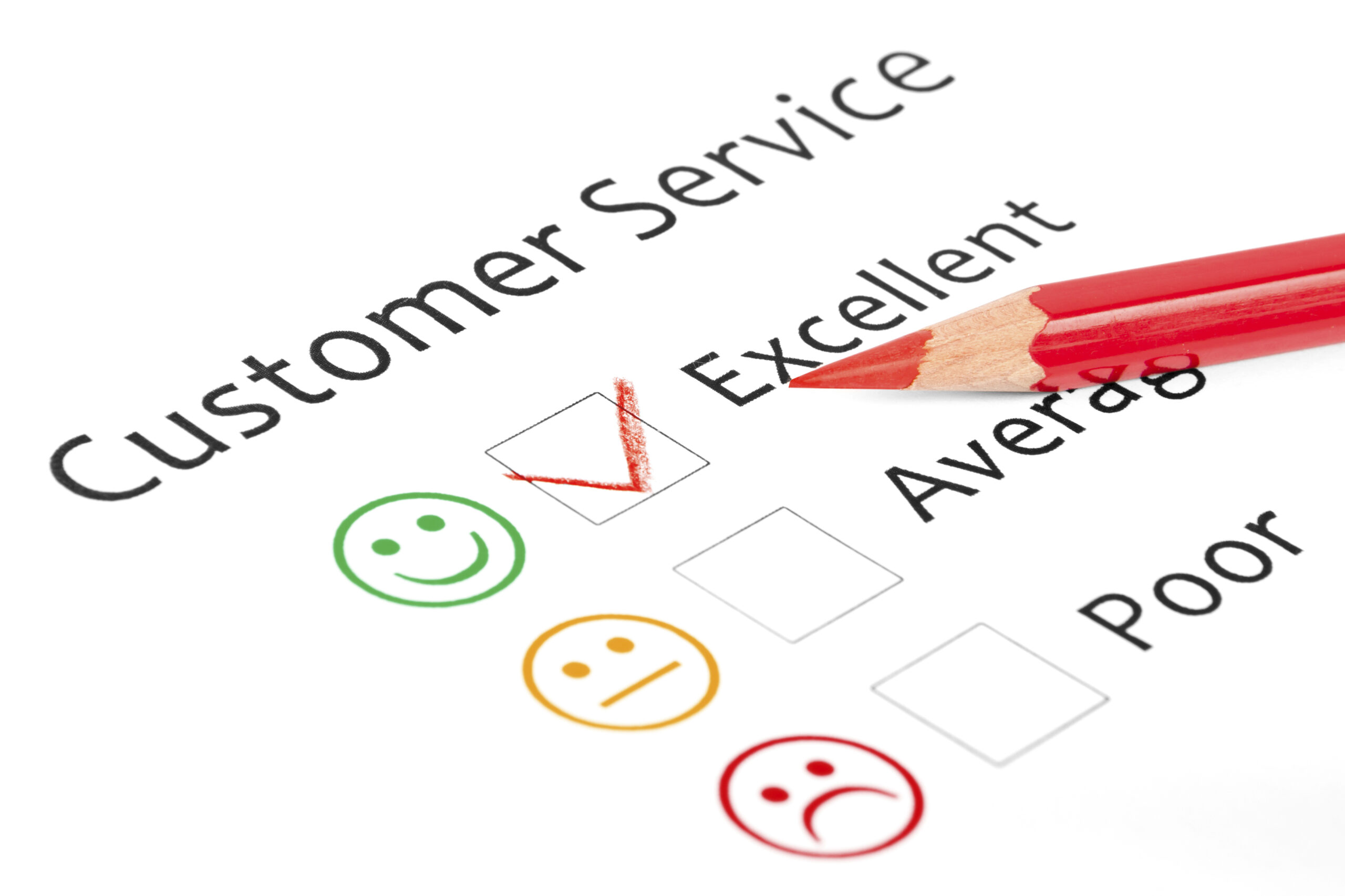 What does excellent customer service mean to you?
