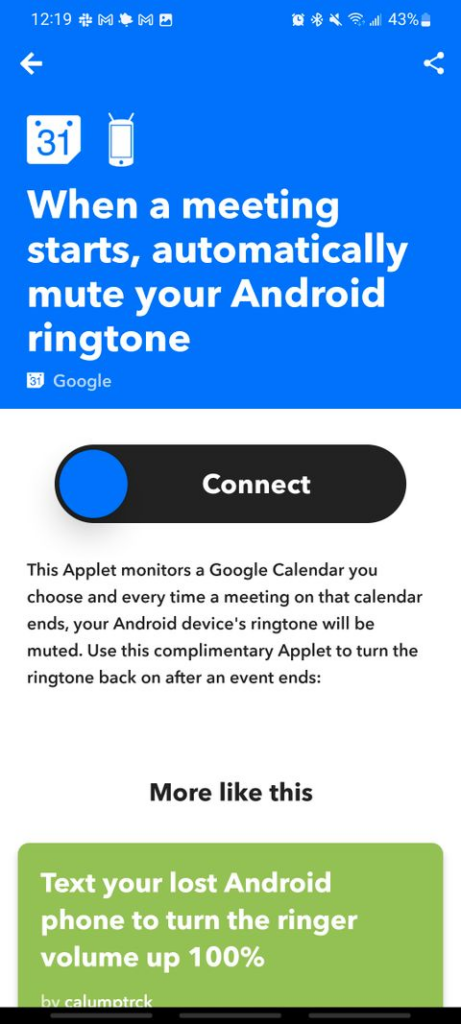 Automate iPhone or Android Phone