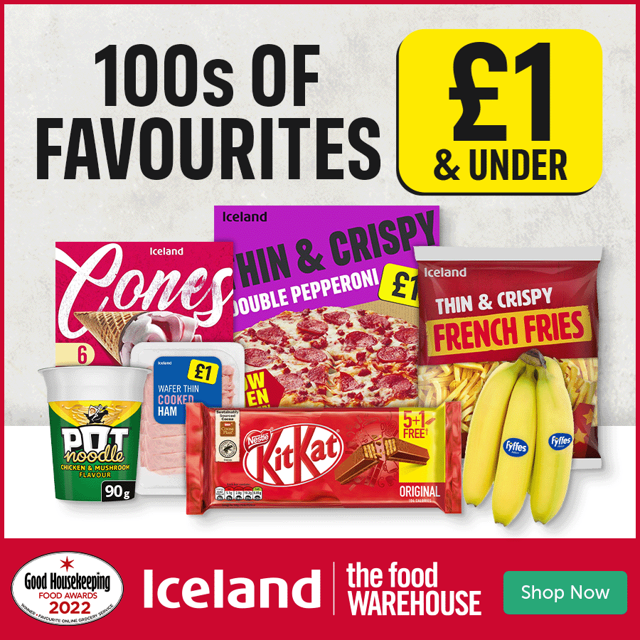 Thanks giving party at your house? Explore the category of bigger packs from Iceland foods!