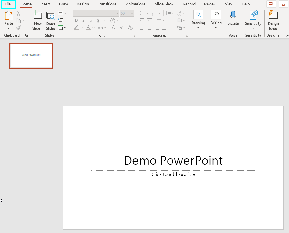 convert a ppt to pdf