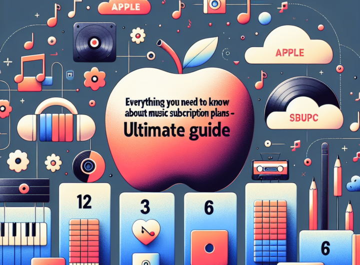 Apple Music subscription details