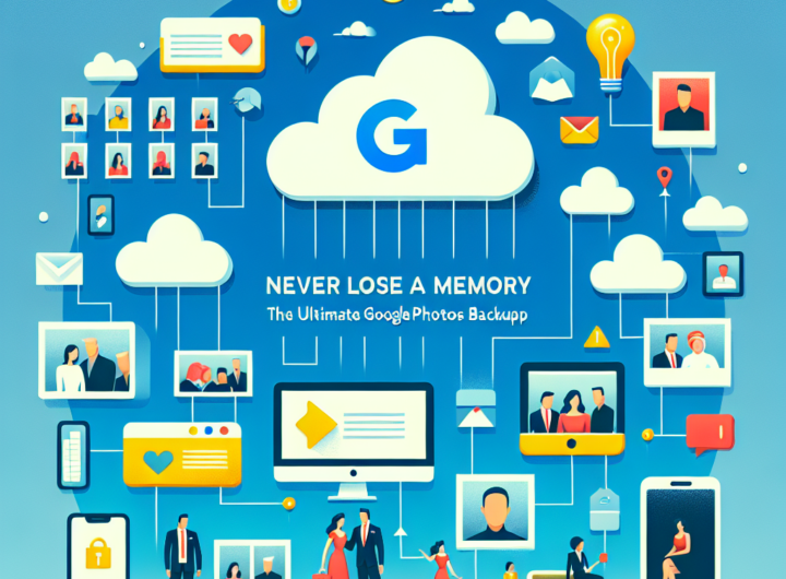 Google Photos backup and storage