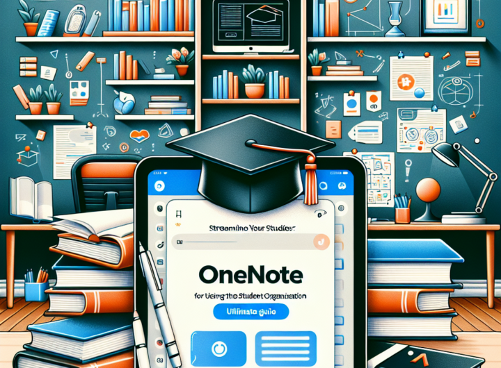 OneNote for students organization