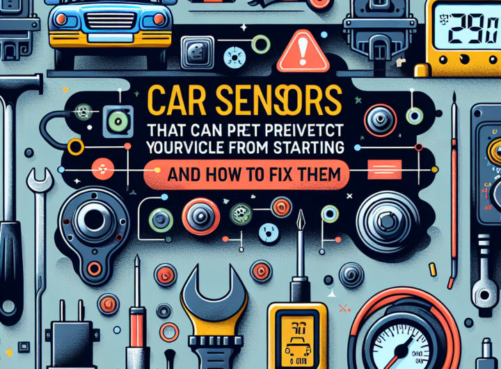 Top Car Sensors that Can Prevent Your Vehicle from Starting and How to Fix Them 6